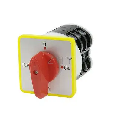 

16A 500V 12 Terminals 4 Position Universal Changeover Switch LW5-16YH3/3