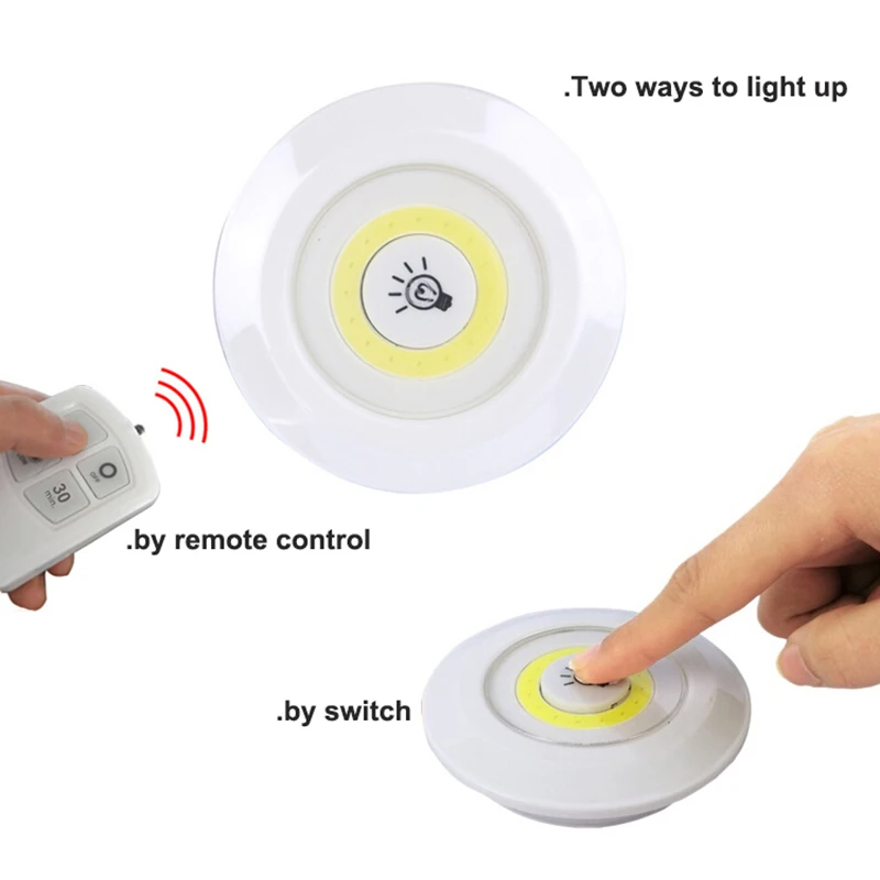 Горячая затемнения светодиодные мебельные светильник s Батарея дистанционного
