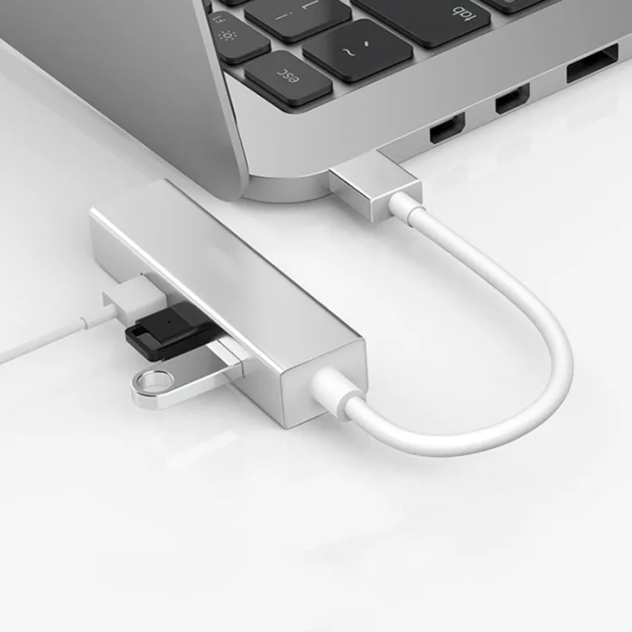 USB2.0/3,0 для RJ45 Ethernet адаптер 4 порта конвертер для Macbook ASUS Ноутбука X-Best