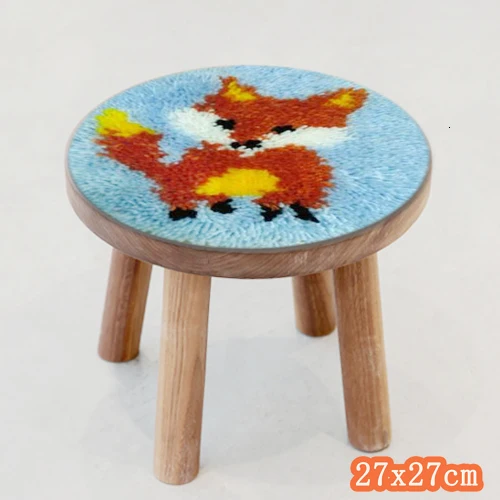 Защелка для самостоятельной сборки комплект крючков Almofadas Klink Haak Kleed Bloemen Подушка с пуговицей животные рукоделие коврик Klink Haak Kussen Bloem Knooppakket