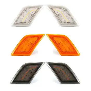 

2pcs LED Side Marker Lights W204 Turn Signal Light Side Repeater Lamp 12V Panel Lamp Blinker for Mercedes C63 AMG C180 C230