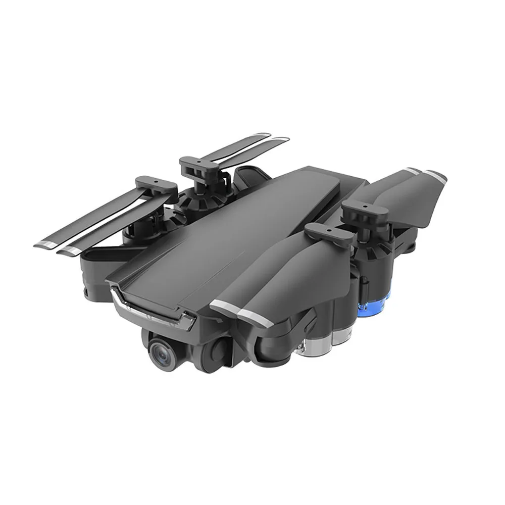 Дрон H3 gps 4K HD Двойная камера 6 миллионов пикселей RC Квадрокоптер 120 градусов широкий угол 5G Wifi FPV Дрон gps следуем за мной - Цвет: Black