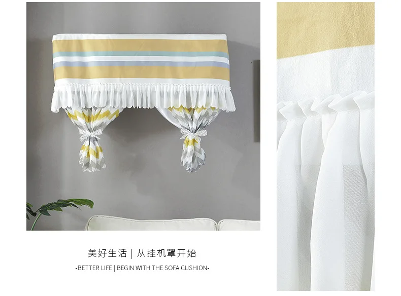 New Products Time of Childbirth Chiffon Printed Outboard Motor Air Conditioner Windshield Bedroom Boot Does Not Take Air Conditi