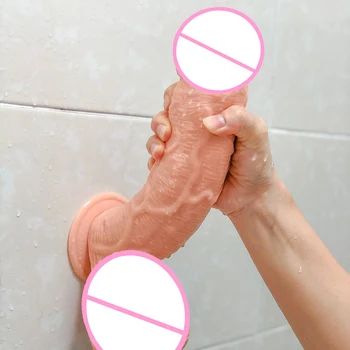 11 Inch Giant Realistic Dildo XXL Monster Penis Rubber Dick Huge Cock Anal Plug Strapon Adult Toy for Couples Erotic Sex Shop 3