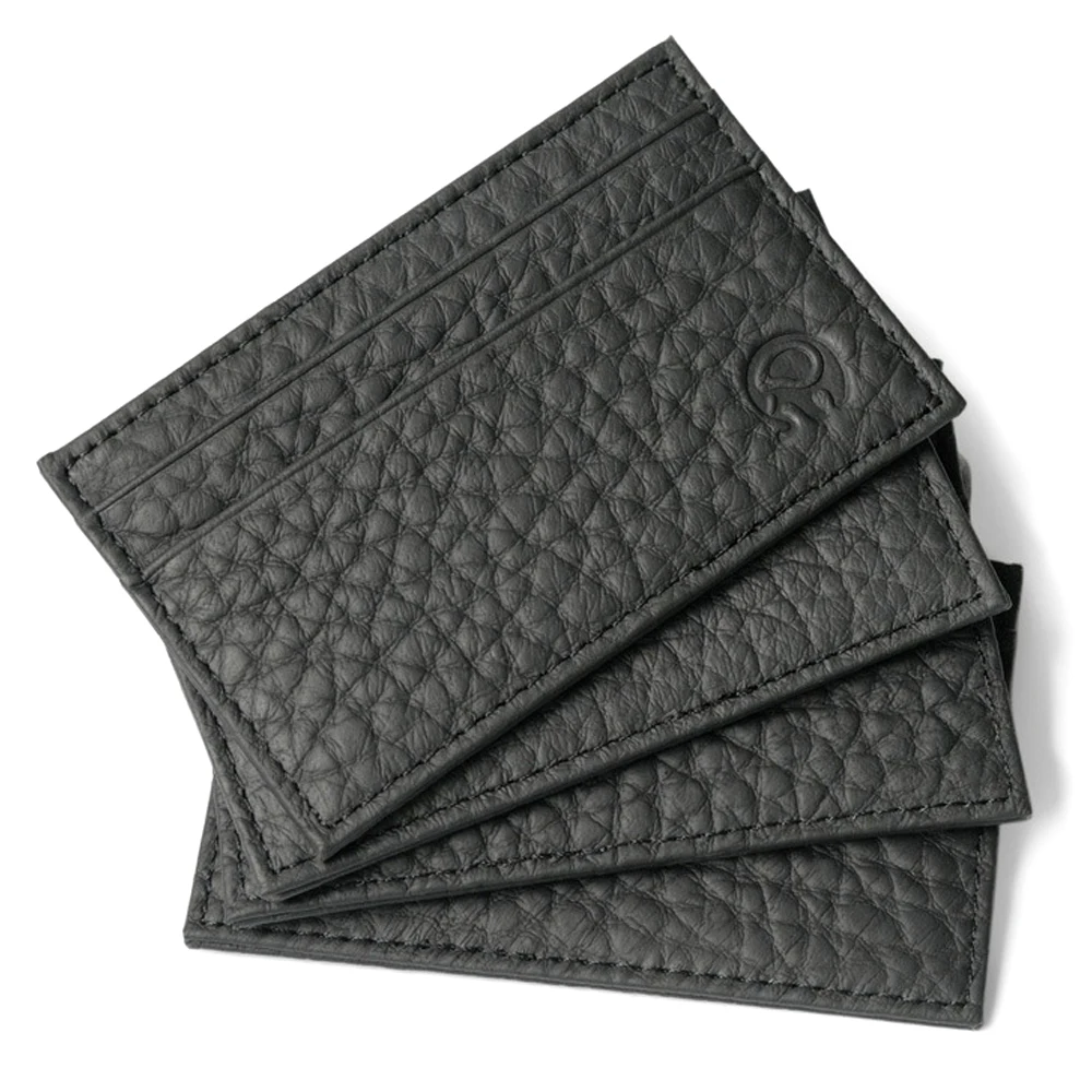 

ID Card Holder 100% Cow Leather credit Card Holder Case Memory Card business card For Wallet Men Women
