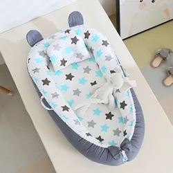 Nouveau lit de bébé pliable et portable, lit de bébé résistant à la pression, détachable et lavable 