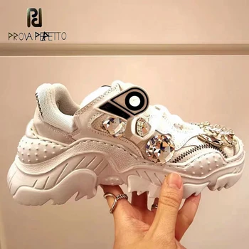 

2020 spring new sawtooth increased thick bottom shoes female ins wet sponge thick diamond torre shoes for women's shoes