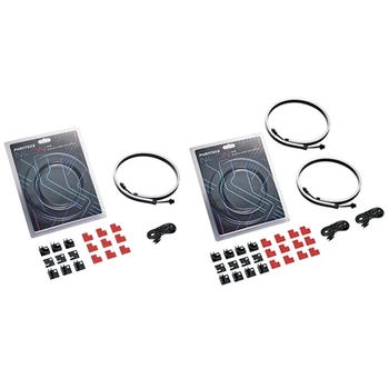 

1x PHANTEKS M5 Light Strip ARGB Neon Computer Case Decoration Led Strip 5V 3PIN Light Header AURA 550mm & 2pc 400mm
