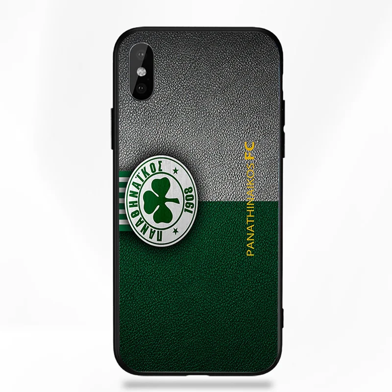 A2874 Чехол для телефона Macheda для iphone DIY для Panathinaikos FC чехол черный мягкий TPU для iphone 11Pro X XR XS MAX 7 8 7plus 6 6S 5S SE 5 - Цвет: A2874