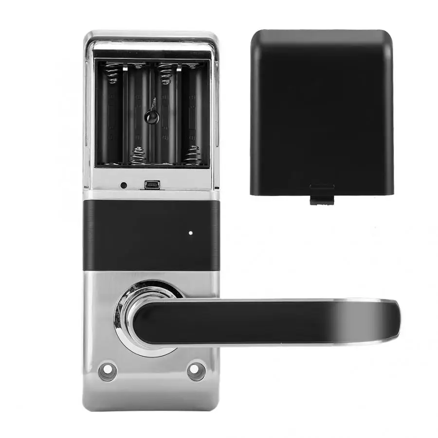 Распознавание лица дверная ручка замок умный дверной замок Электронный Keyless Пароль IC карточные замки аксессуары для домашней безопасности