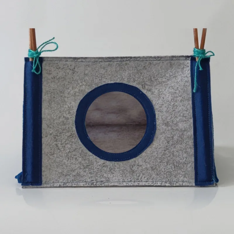 Small Pet Nest Felt Tent Rabbit Nest Hidden House Hamster Cage Large Guinea Pig Cage Guinea Pig Accessories Chinchilla Pet Bed