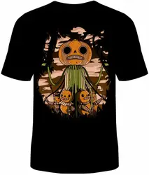 Pottsfield футболка унисекс хлопок для взрослых смешная Тыква люди Хэллоуин размеры новая хлопковая футболка Новая мода хлопок