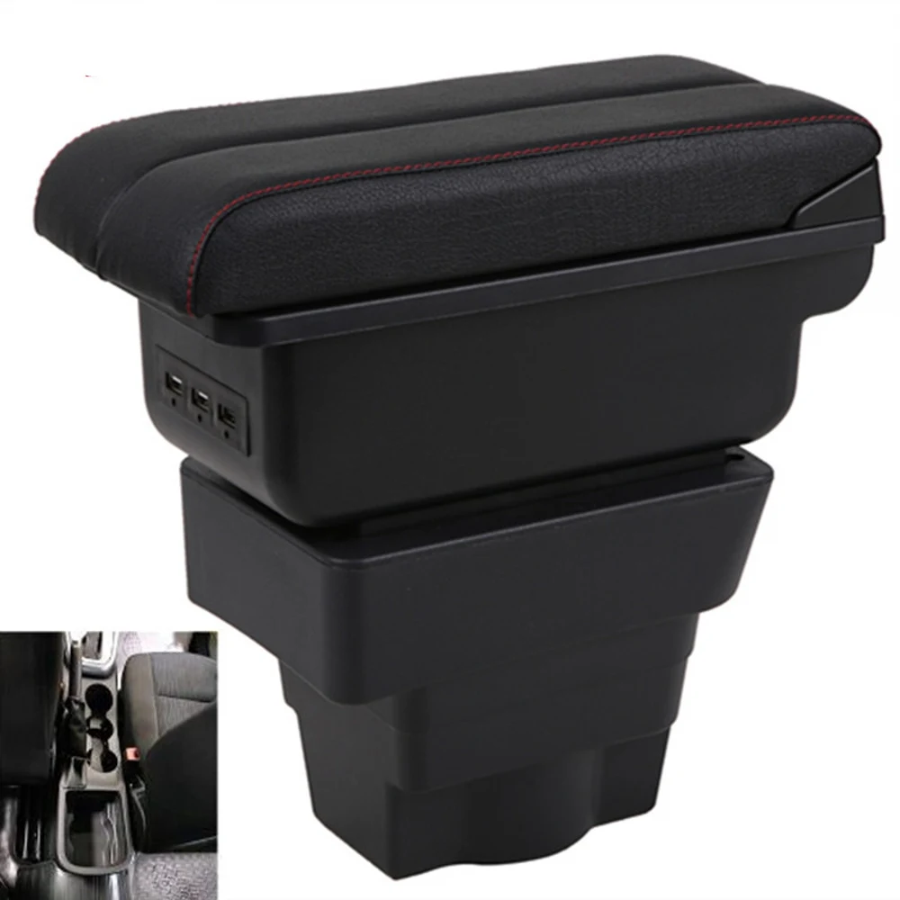 

For Opel Astra J armrest box central content box interior Armrests Storage car-styling accessories part with USB