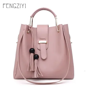 

New Style Solid Handbag Large Capacity Leisure Custom Leather Crossbody Bags For Women Three-Piece Set Elegant Shoulder Bag