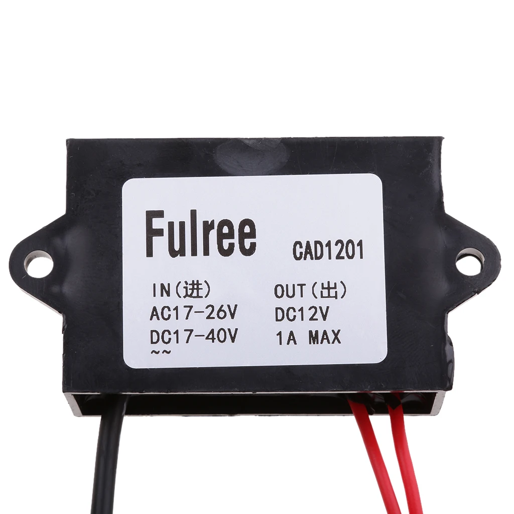 DC 12 V/1A(макс) AC/DC в DC понижающий преобразователь напряжения шаг дюм источник питания водонепроницаемый