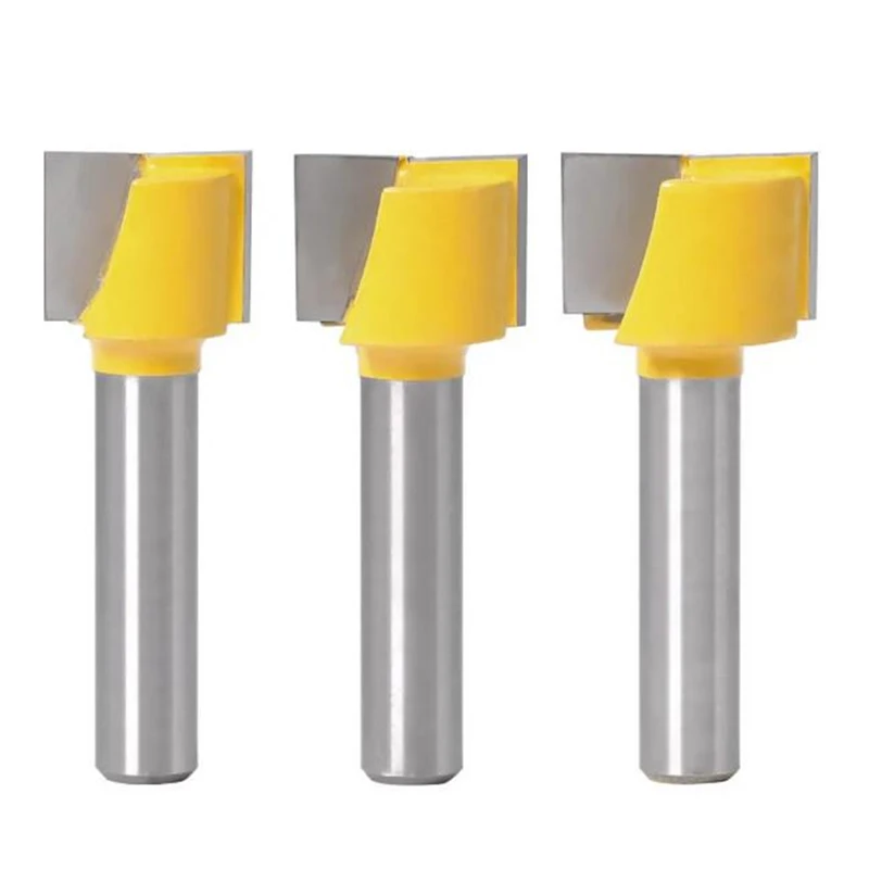 목공 공구 비트 솔리드 카바이드 CNC 밀링 커터 엔드밀, 목공 절단기용, 8mm 생크 청소 바닥 조각