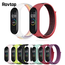 Нейлоновый ремешок для Xiaomi Mi band 4 3 сменный Браслет Miband дышащий