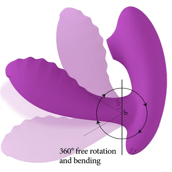 Remote Control Sucking Vibrator for Women Dildo G Spot Vagina Clit Nipple Sucker Clitoris Stimulator Masturbators Female Sex Toy 3