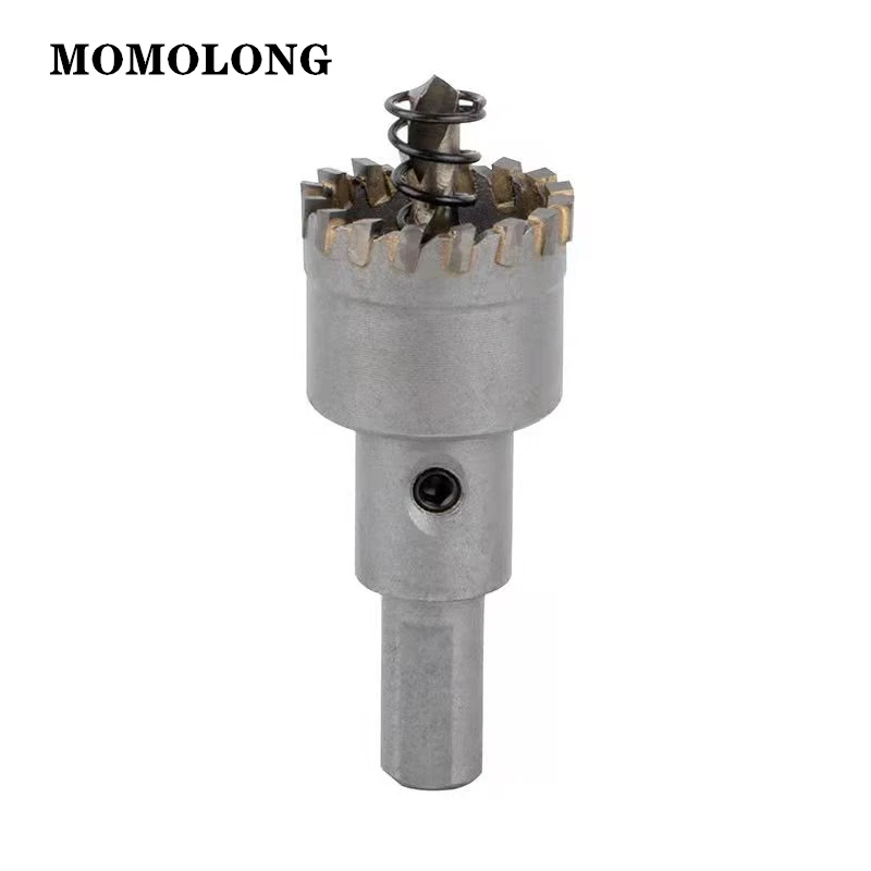 Free Shipping 14-50mm Multi-tooth Steel Aluminum Stainless Steel Plate Perforating Drill Bits Hole Saw Carbide Core Drill Bit