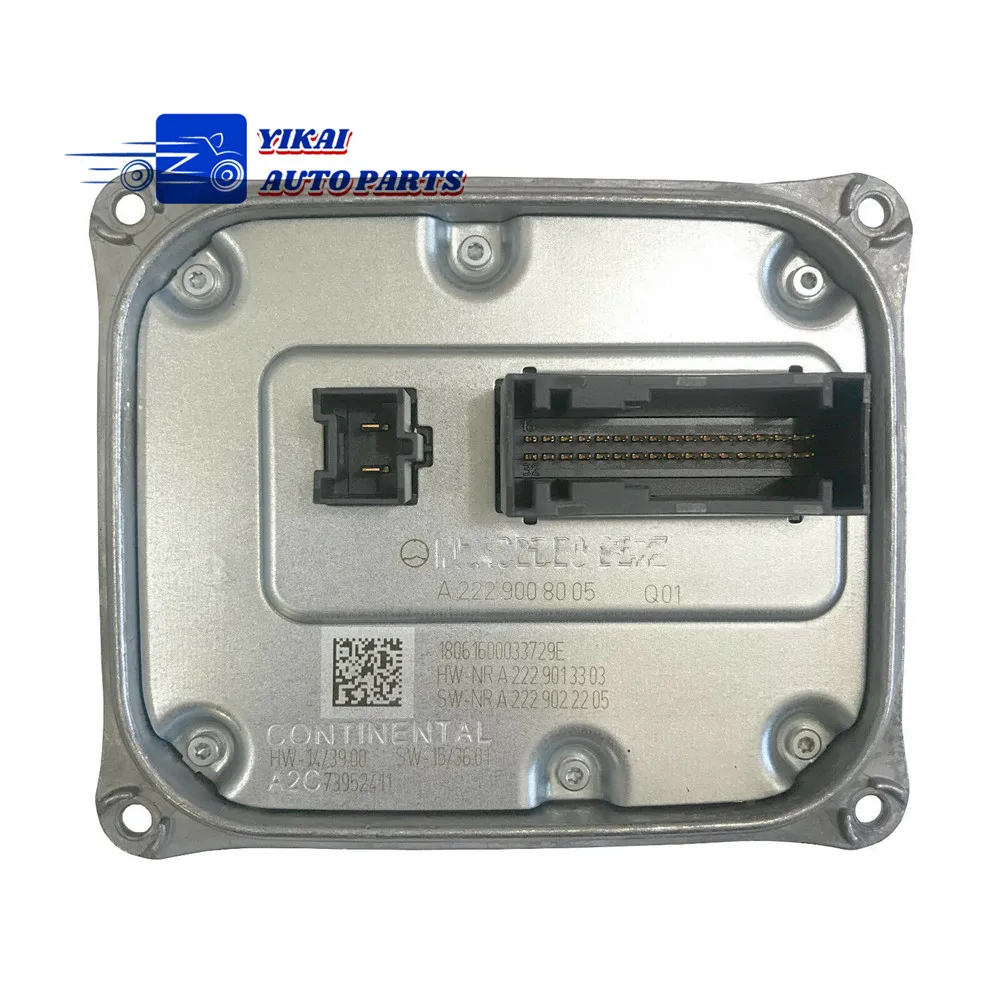 New A2229008005 LED Headlight Control Module 2229008005 for Mercedes C300 C350e C43 C63 S AMG