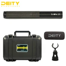 Deity S-Mic 2S дробовик микрофон Ультра низкий от оси окраска низкая присущая само-Шуму устойчивость к погодным условиям RF-помехи