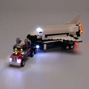 

Small Particle Building Block Accessories USB Lighting Kit for Shuttle Transporter 31091 LED Included Only