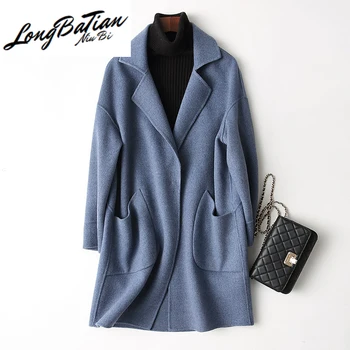 

Autumn 90% Female Winter Women's Clothing Casual Spring Wool Coat Women Jacket Outerwear 39159 WYQ1159