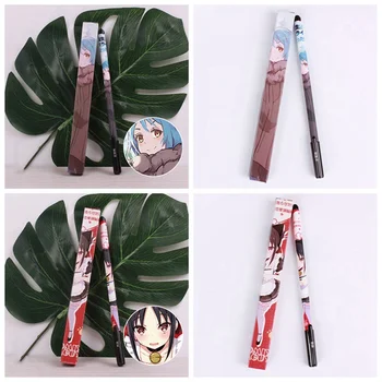 

1 Pcs Newest Anime Cartoon Charater 0.5mm Black Gel Pen School Supplies Gift Stationery Papelaria