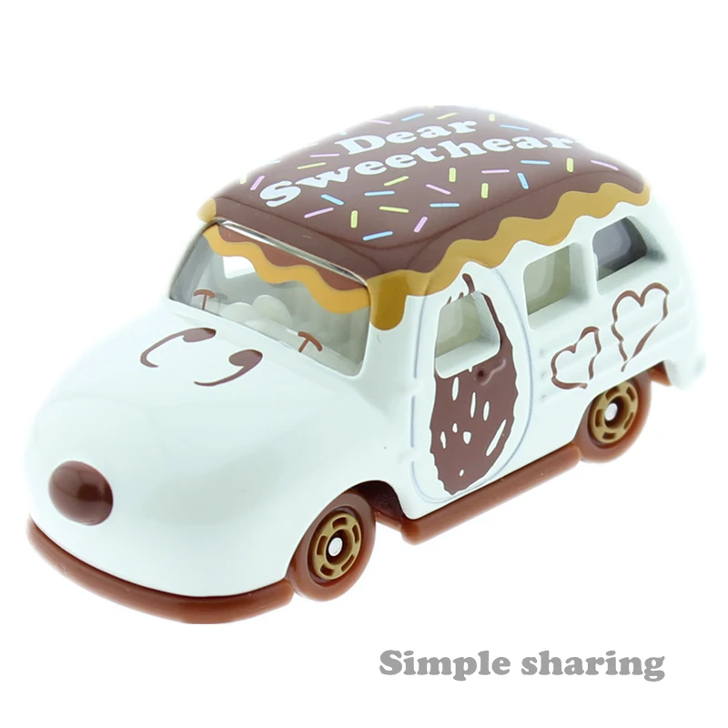 Takara Tomy Tomica Dream Deries SP арахис Snoopy Valentine автомобильные популярные детские игрушки