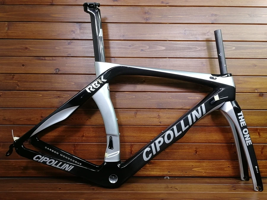 

2020 Cipollini RB1K the one T1100 3k silver black carbon road frame racing bike bicycle frameset made taiwan XDB DPD ship