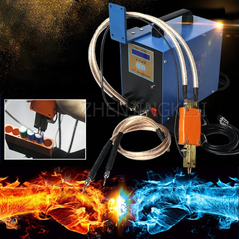 

220V/110V Small Spot Welding lithium Battery Handheld Soldering Welder Large Battery Electric Car Power Welding Machine Portable