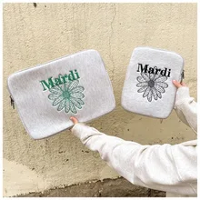 

Laptop Tablet Pouch Bag for iPad Air 410.2 10.5 11 12.9 Inch Liner Bag 9.7 inch Print Korean Girls iPad Sleeves Briefcase Cover