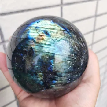 

Colourful Artificial Polished Labradorite Pokemon Personalized Crystal Ball For Home Decor