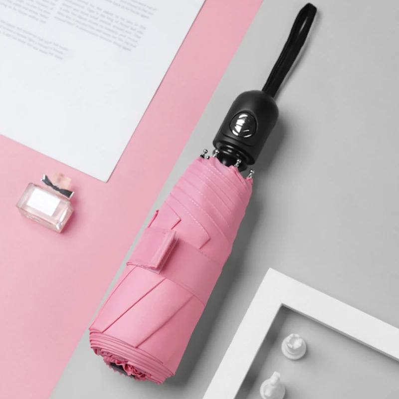 Авто Изысканный красочный мини ветрозащитный 5 складной зонт Анти-УФ солнце/дождь прекрасный подарок для подруги и жены элегантный