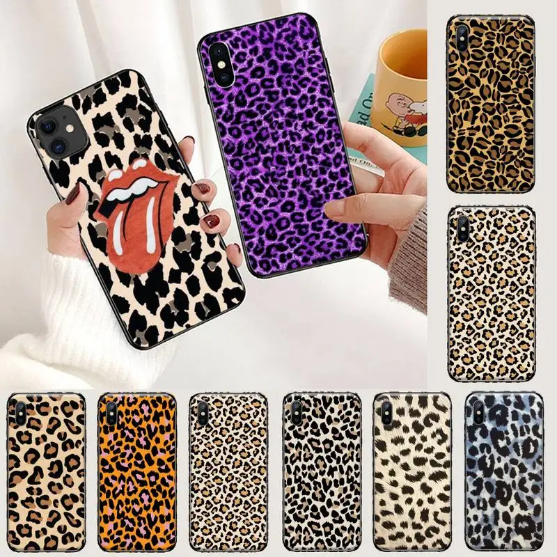 Чехол для телефона с леопардовым принтом пикантная оболочка животными iphone 5 5s 5c se