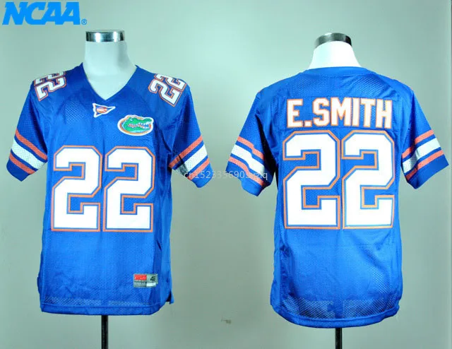 Новое поступление высокое качество NCAA E. Smith#22 футболка колледжа ограниченная Спортивная футболка S-XXXL