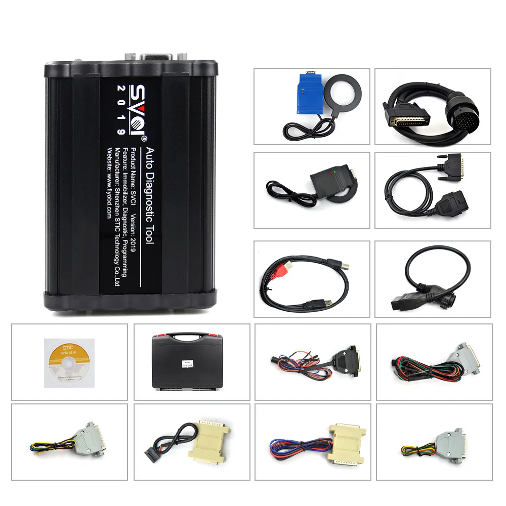 SVCI2020 SVDI FVDI OBD2 ключевой программист все функции VVDI2 SVCI V2015 FVDI J2534 без ограничений Fvdi