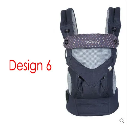 Регулируемый эргономичный Детский рюкзак для переноски 0-36 м, портативный детский слинг, обертывание, хлопок, Мандука для новорожденных, кенгуру, сумка, Хипсит - Цвет: 6
