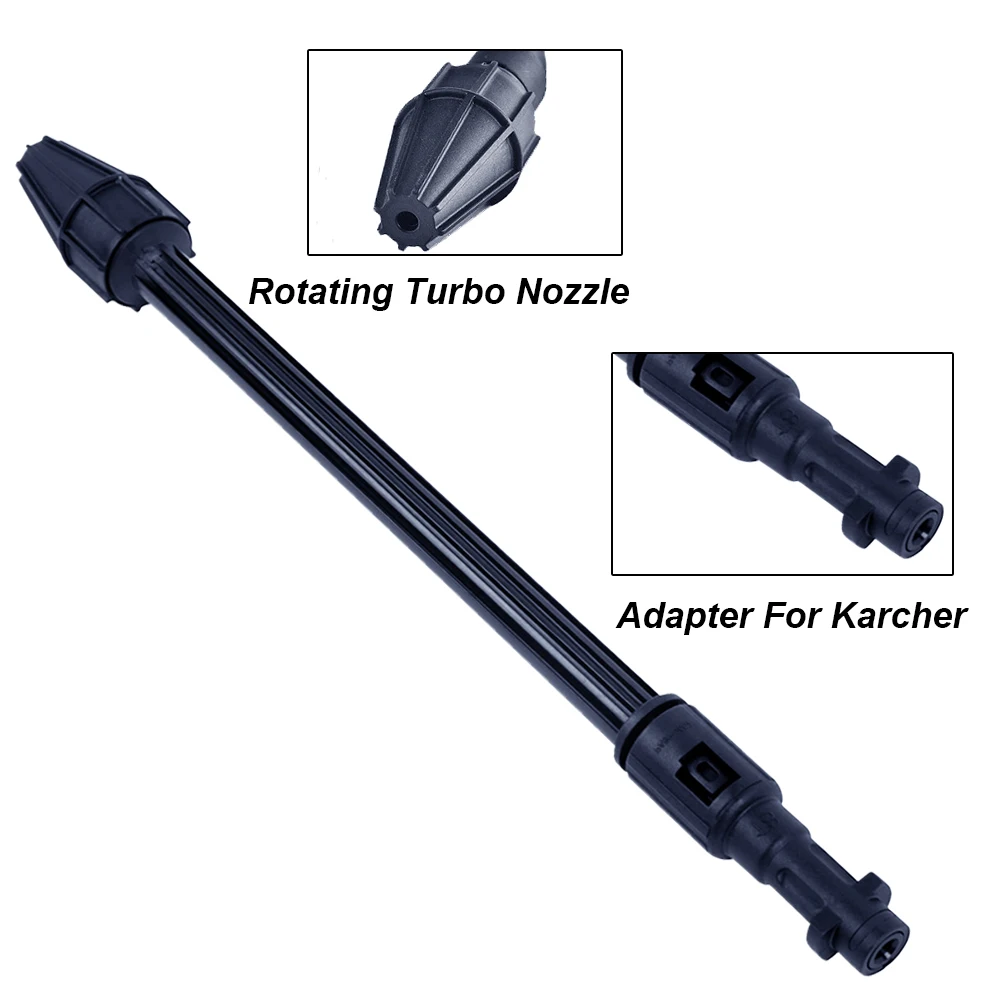 Высокое давление шайба вращающаяся турбо копье пистолет для Karcher K серии K2 K7