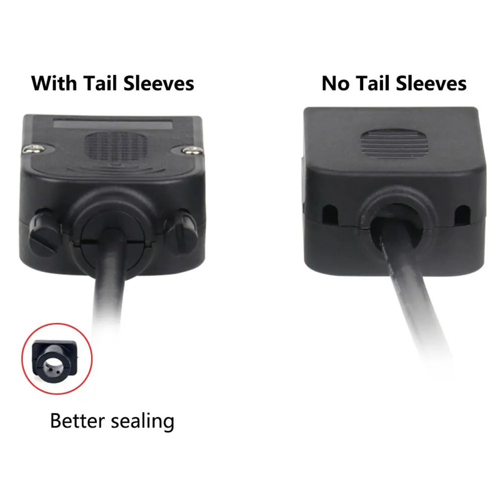 DB9 сваривающаяся штепсельная вилка гнездовая розетка с винтовым замком комплект