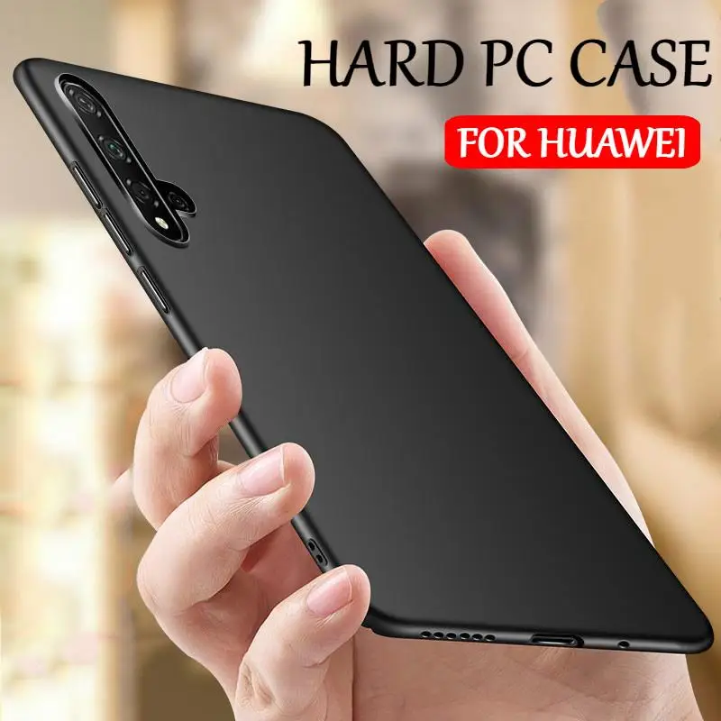 

Hard PC Case For Huawei Mate 30 20 Pro P20 P30 Lite Nova 5 5i Matte Cover Honor 10i 20i 20 Lite 9X Pro 8X 8S 8C Phone Case Shell