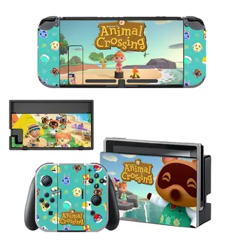 

Animal Crossing Screen Protector Sticker Skin for Nintendo Switch NS Console Dock Charger Stand Holder Joycon Controller Case