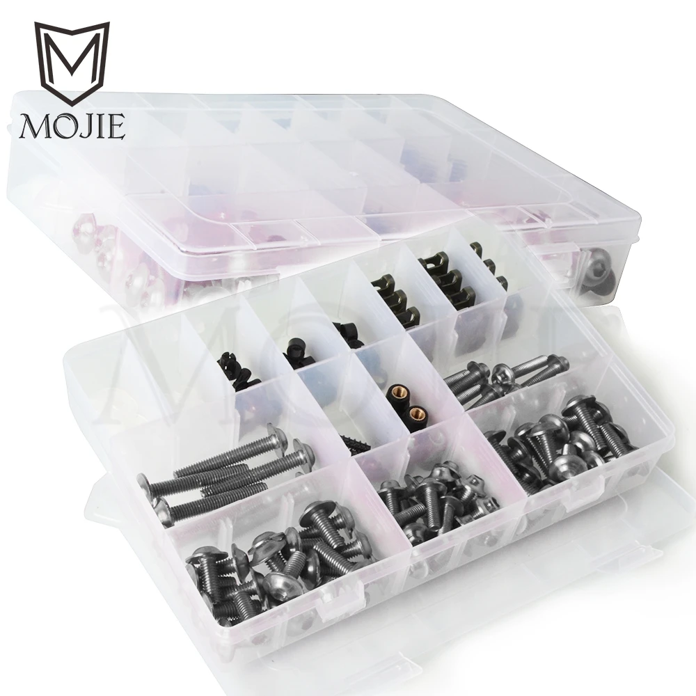 

Motorcycle Full Fairing Bolt Kit Nuts Complete Screws Fastener Clips For Suzuki Yamaha Honda FORZA 125 250 300 SH300 MF13 NSS300
