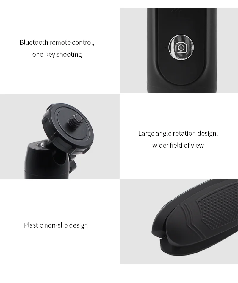 Беспроводной bluetooth селфи-палка мини-штатив выдвижной складной монопод для iPhone для samsung Xiaomi huawei телефон Осмо карман