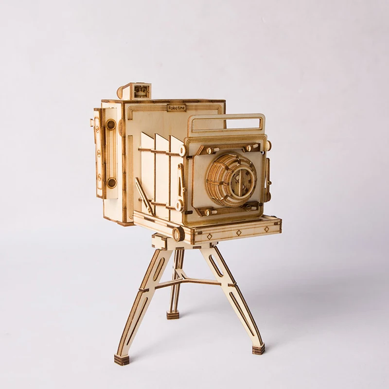 Украшение для дома DIY деревянная миниатюрная фигурка 3D деревянная головоломка сборка винтажная модель аксессуары для рабочего стола Декор Ремесло