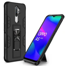 Luxury Stealth bracket series Phone cases for Oppo R15 R17 A11X A52 Realme 5 A8 /A31-2020 Back Cover Shell Kickstand Covers