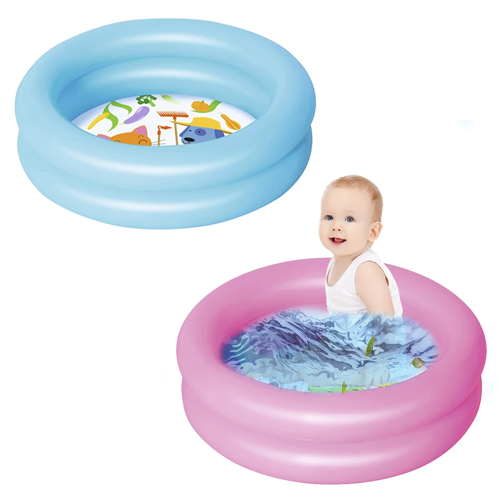 Летний детский надувной бассейн для детей Круглый ванна для бассейна Портативный для занятий спортом на открытом воздухе игрушки океана бассейны с мячами