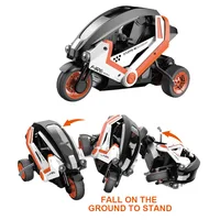 1:8 RC Motorcycles 2.4G  Balanced Stunt Toy Car 15H/KM High Speed Motorbike Model Kit Stunt Car Toys For Boys Gift 2