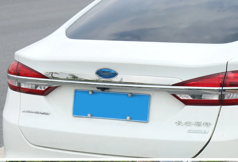 Подходит для нового Mondeo задняя Стандартная отделка багажника антиколлизия Ford 13-18-Mondeo защитная полоса для модификации