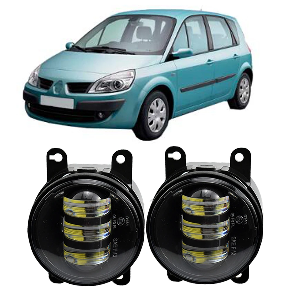 2 шт. туман светильник Дневной ходовой огонь DRL 12 В для Renault Scenic 2003-2015 | Автомобили и